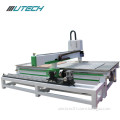 cnc router woodworking 4 axis with rotating shaft